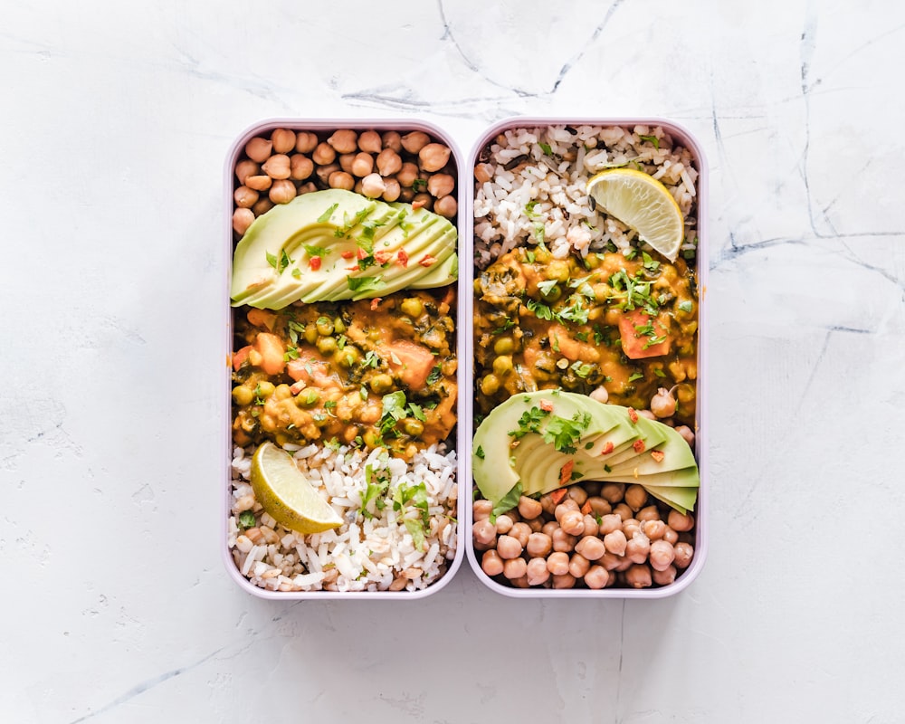 Mittagessen-Meal-Prep